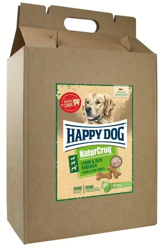 Happy Dog NaturCroq Lammas ja riisi koirankeksi 5 kg