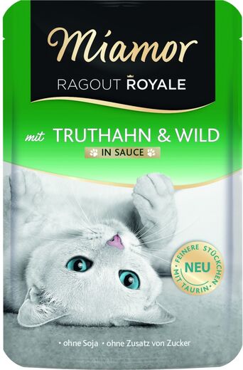 Miamor Ragout Royale in Sauce Kalkkuna & Riista kissalle 100 g MAISTELUPAKKAUS
