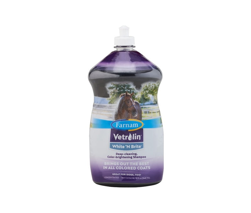 Vetrolin White 'N Brite shampoo 946 ml