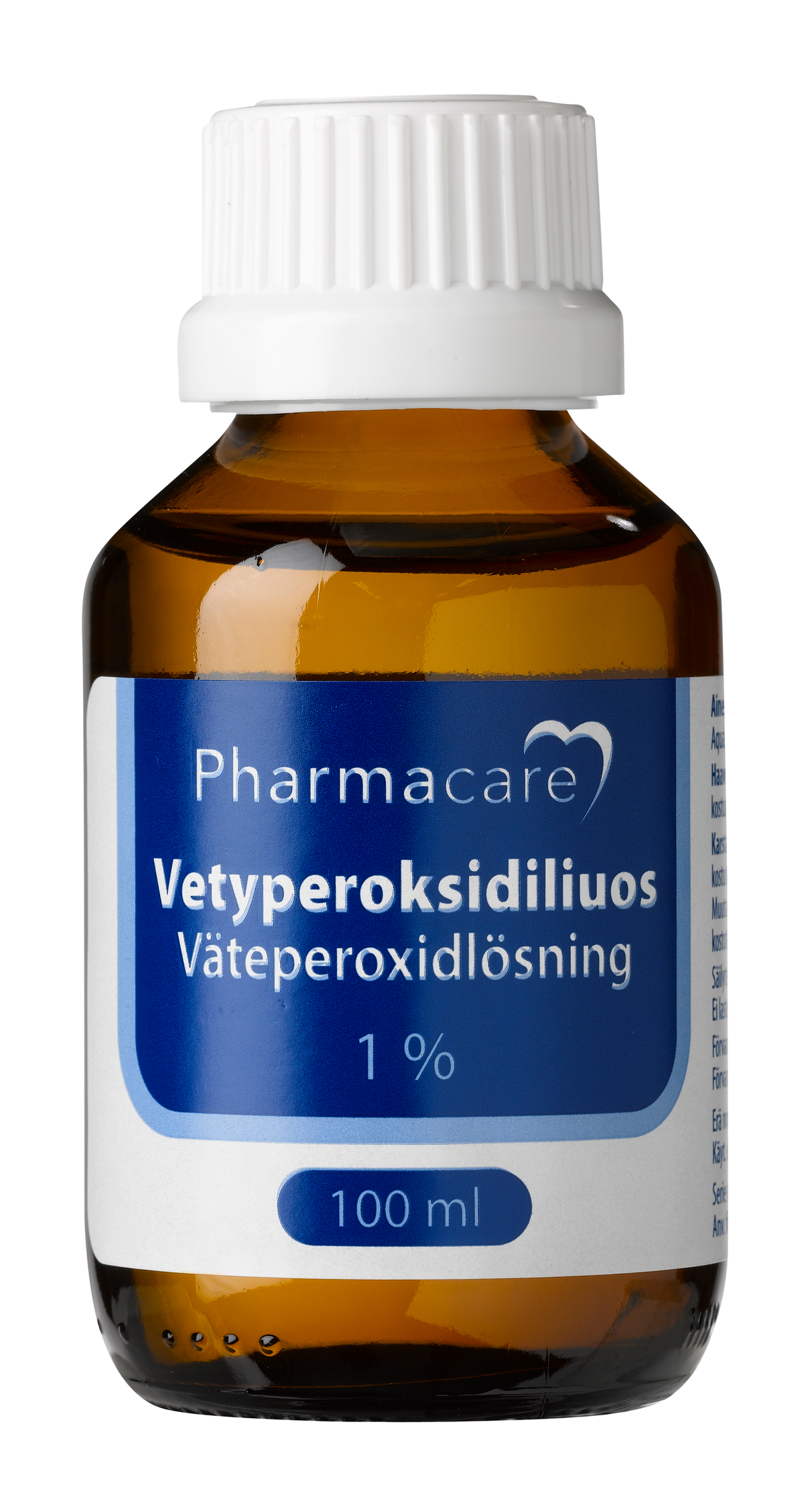 Pharmacare Vetyperoksidiliuos 1% 100 ml PÄIVÄYSTARJOUS