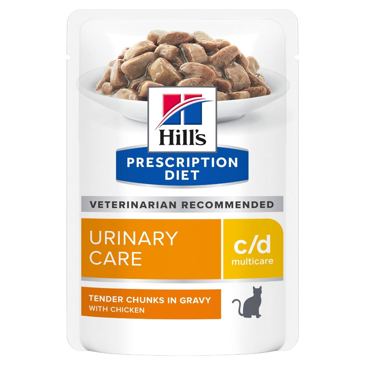 Hill's c/d Urinary Care with Chicken kissalle 85 g MAISTELUPAKKAUS