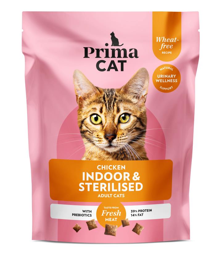 PrimaCat Kanaa aikuisille, steriloiduille sisäkissoille