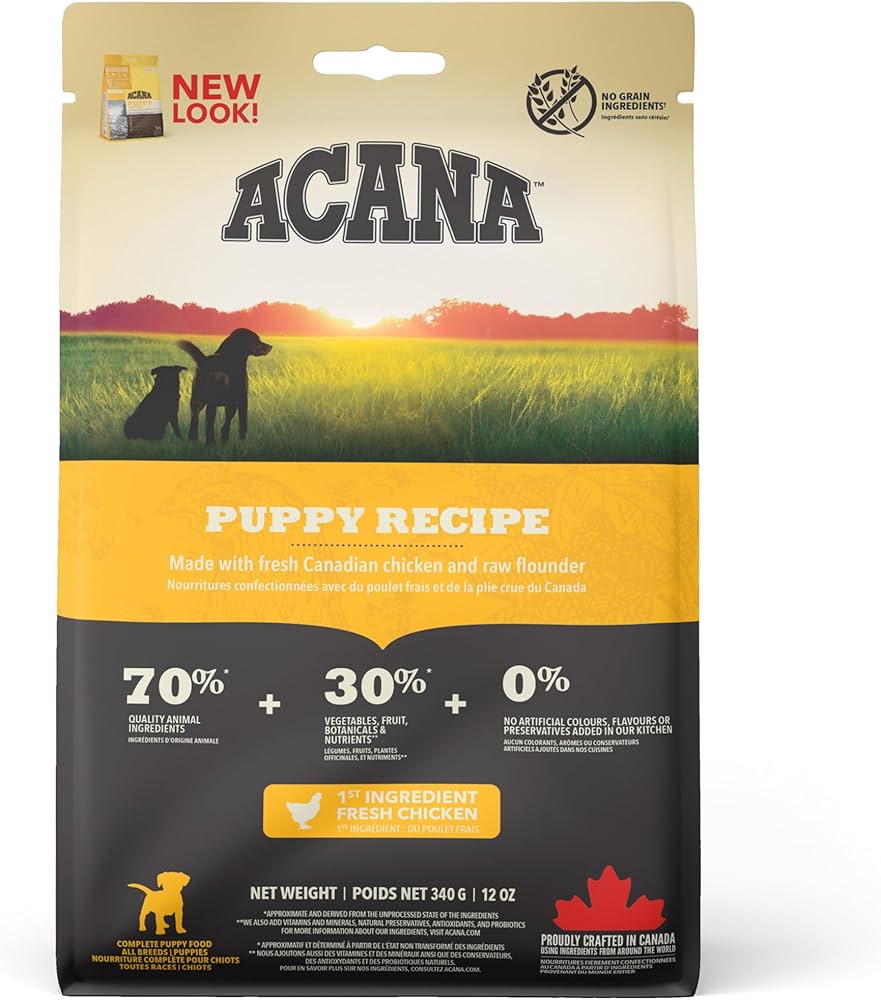 Acana Puppy Recipe koiralle