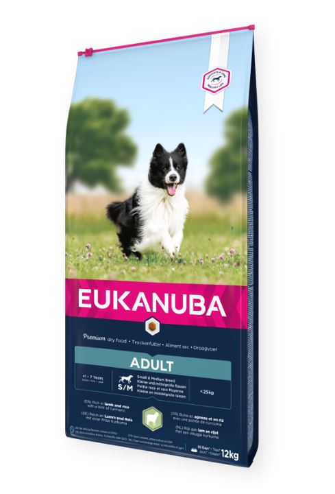 Eukanuba Canine Adult Small & Medium Lamb & Rice 12 kg
