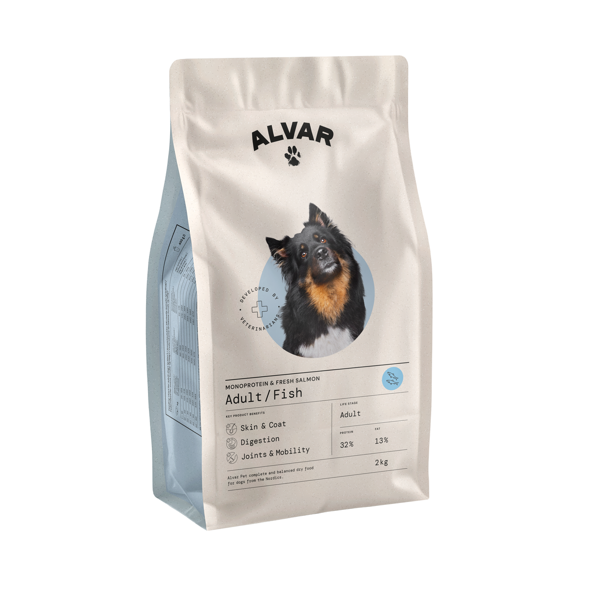 Alvar Pet Adult/Fish koiran kuivaruoka