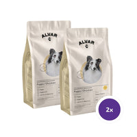 Alvar Pet Puppy/Chicken koiran kuivaruoka 2 x 7 kg SÄÄSTÖPAKKAUS