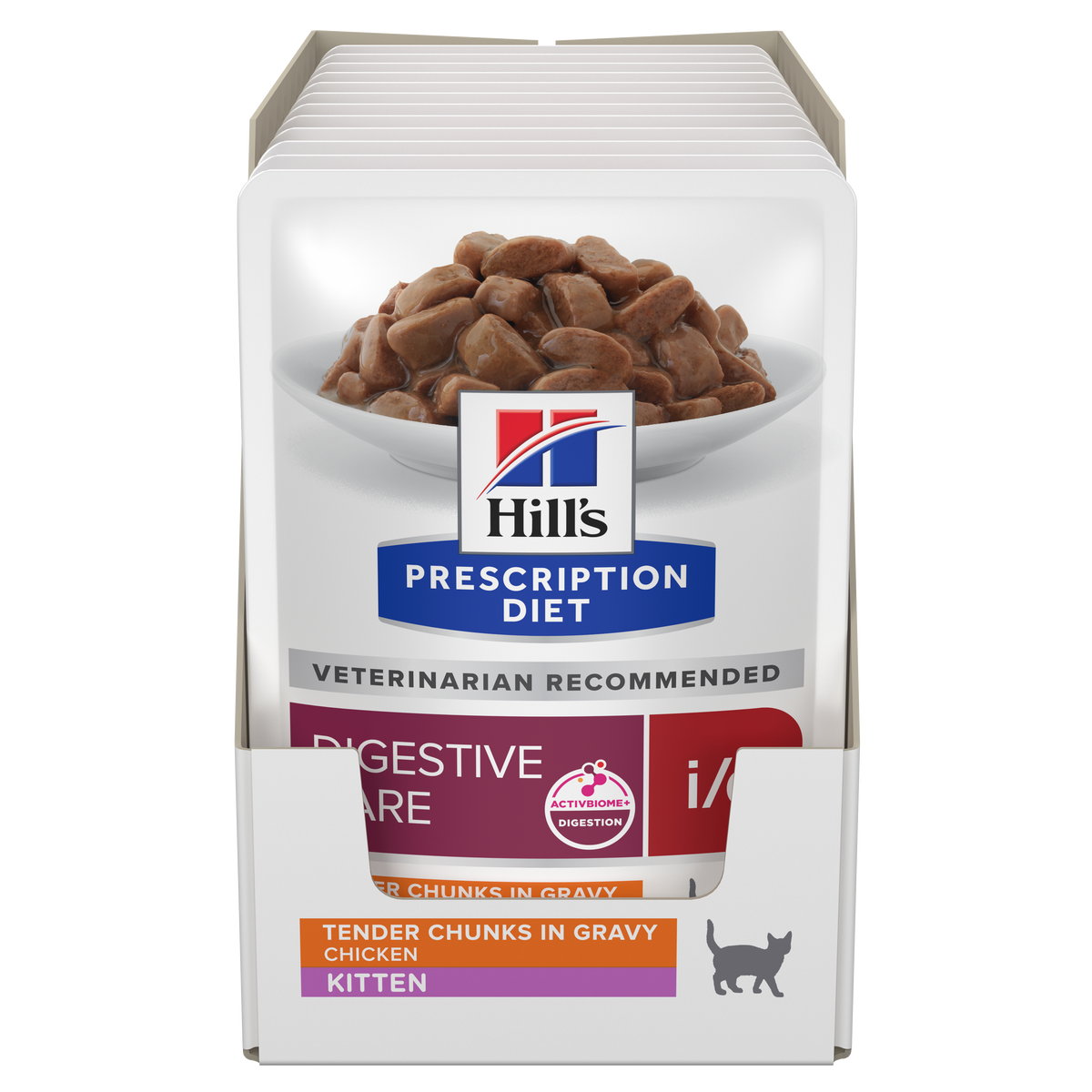 Hill's Prescription Diet i/d Digestive Care Wet with Chicken -ruoka kissanpennulle, annospussi 85 g