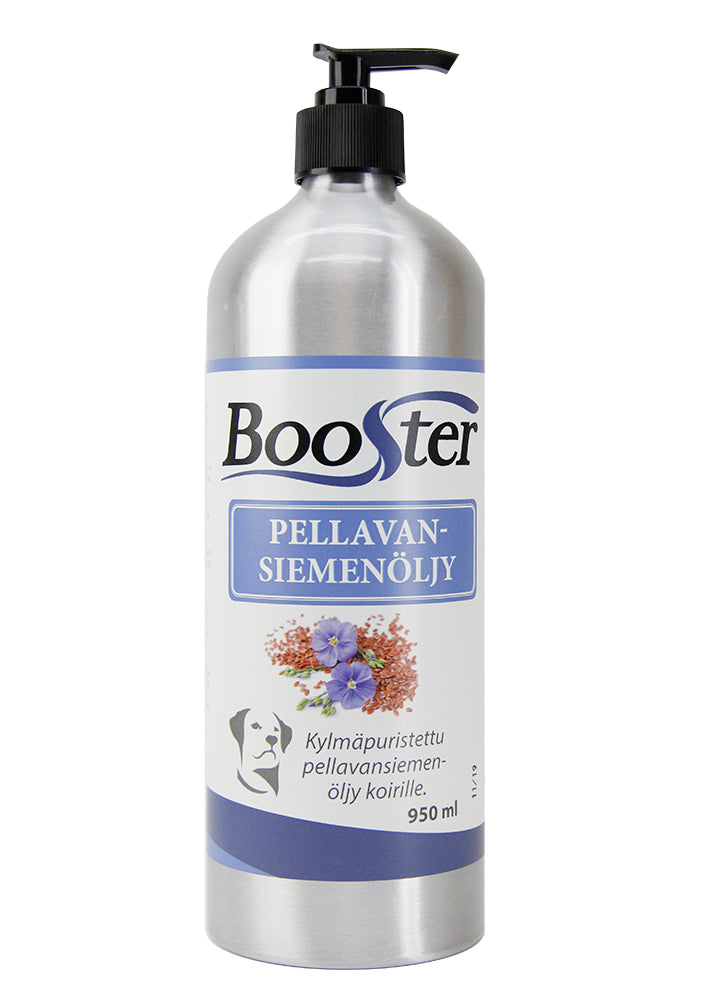 Booster Pellavansiemenöljy 950 ml
