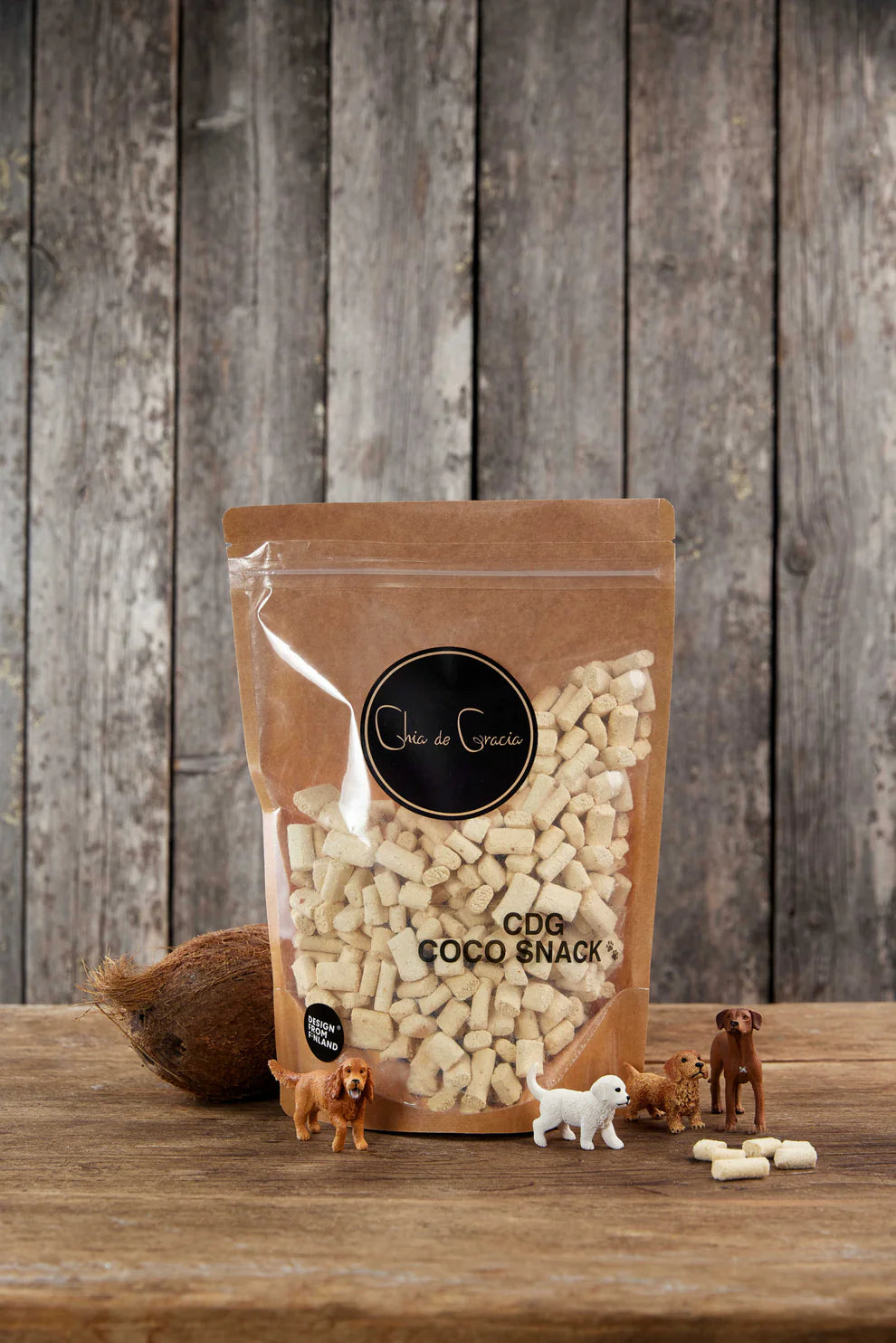 Chia de Gracia CdG Coco Snack herkut koiralle 350 g
