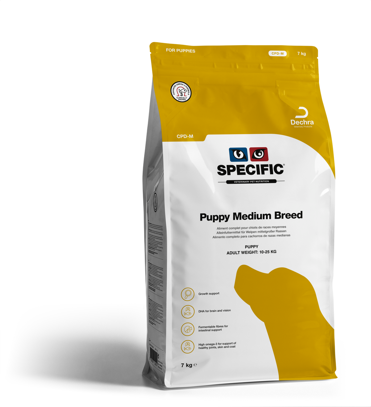 Specific CPD-M Puppy Medium Breed koiralle 7 kg