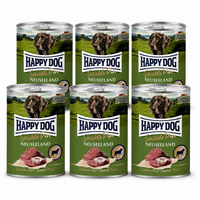 Happy Dog Pur Neuseeland – Lammas 6 x 400 g