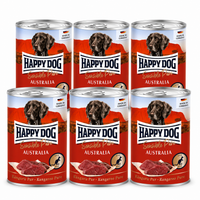 Happy Dog Pur Australia – Kenguru 6 x 400 g