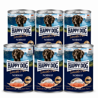 Happy Dog Pur Norway – Merikala 6 x 400 g