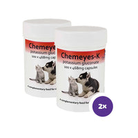 Chemeyes-K kissalle ja koiralle 2 x 100 kapselia TUPLAPAKKAUS