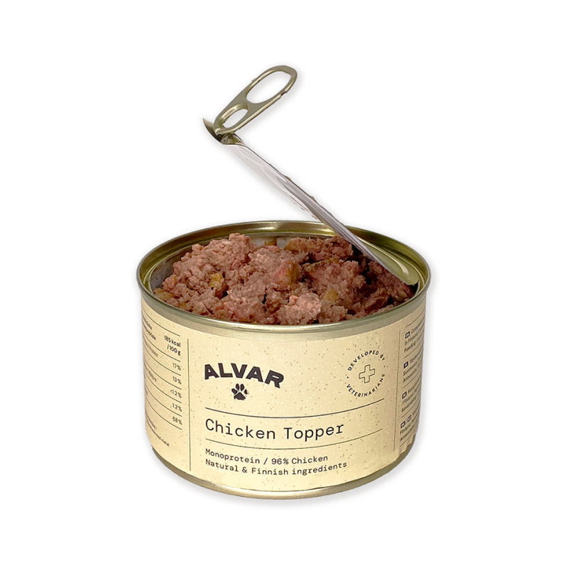 Alvar Pet Chicken Topper säilyke koirille ja kissoille