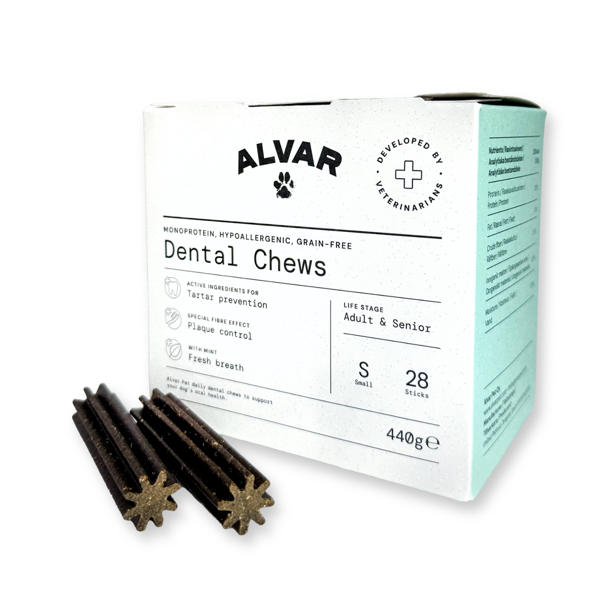 Alvar Pet Dental Chews puruluut