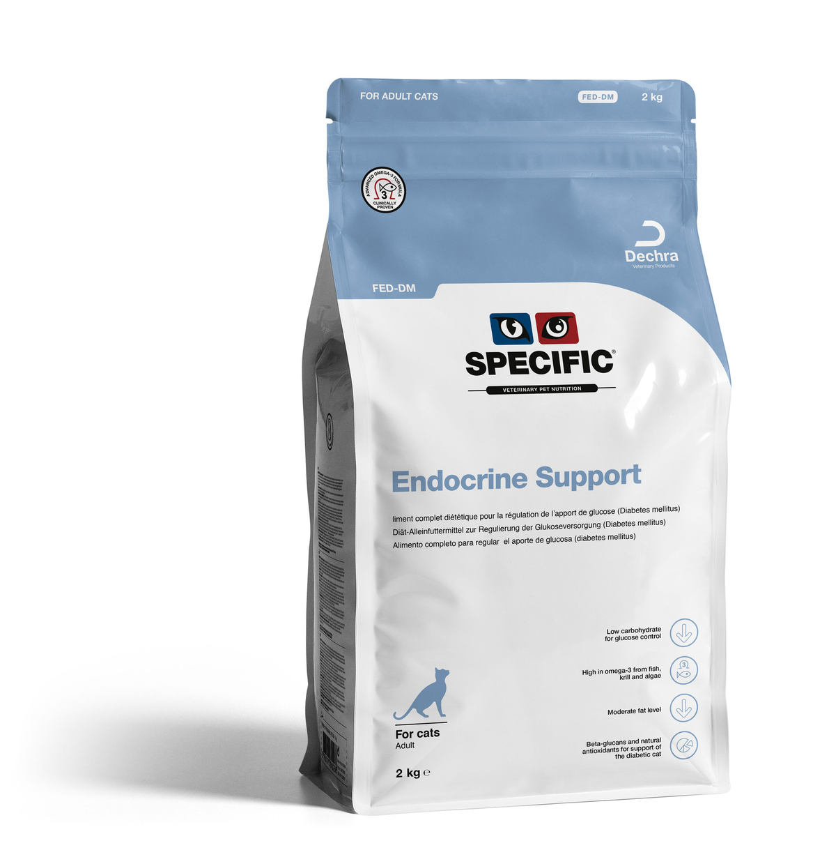 Specific FED-DM Endocrine Support kissalle 2 kg