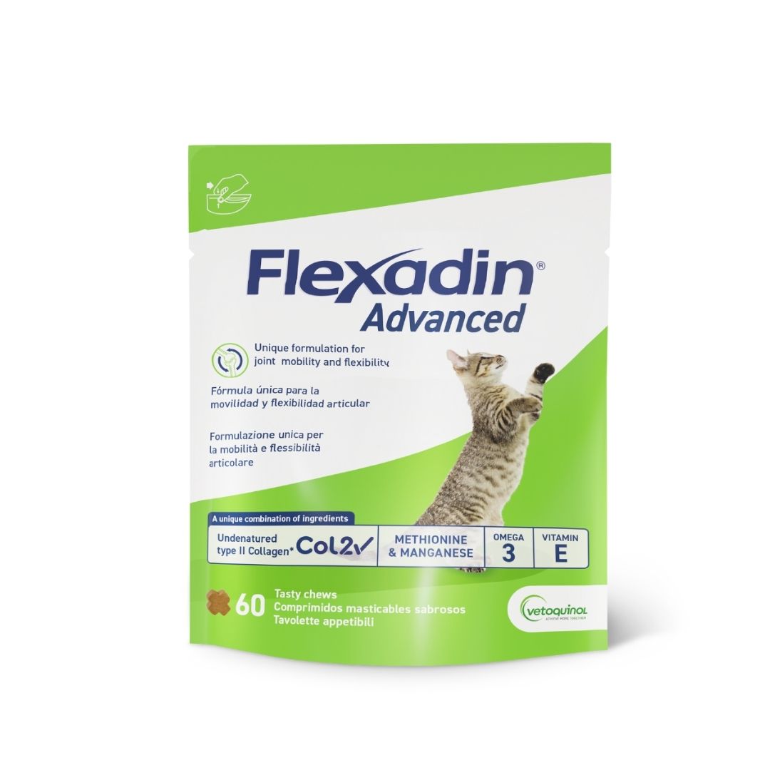 Flexadin advanced kissalle 60 purutablettia