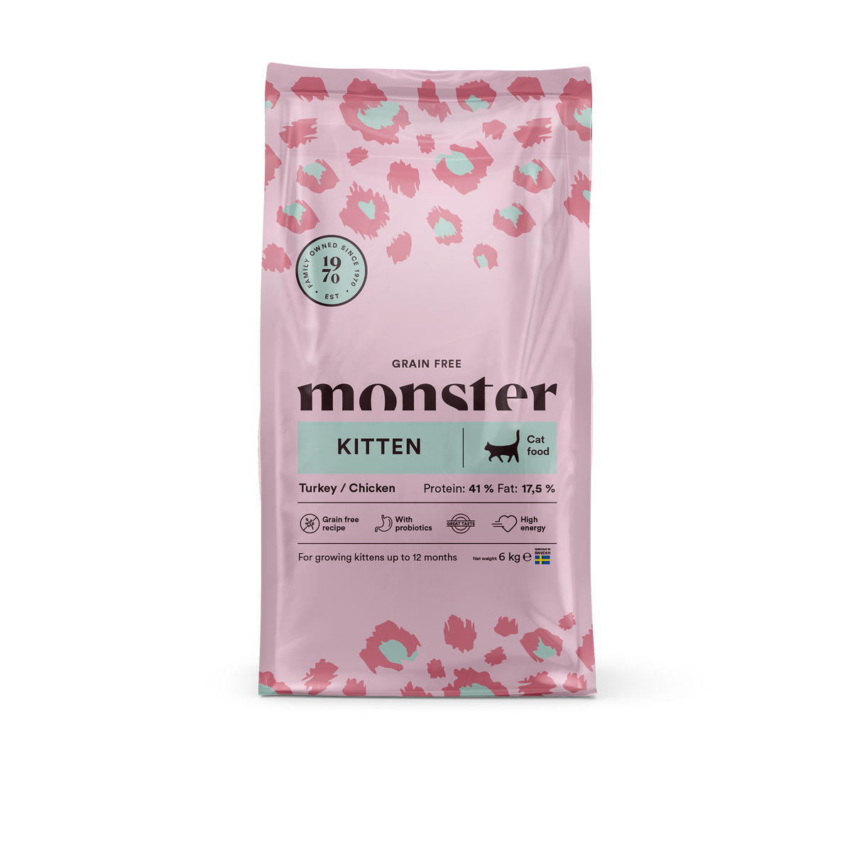 Monster Cat Grain Free Kitten Turkey-Chicken kissalle