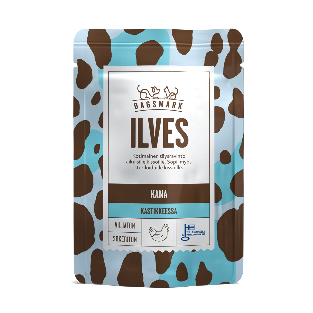 Dagsmark Ilves kanaa kastikkeessa kissalle 80 g MAISTELUPAKKAUS