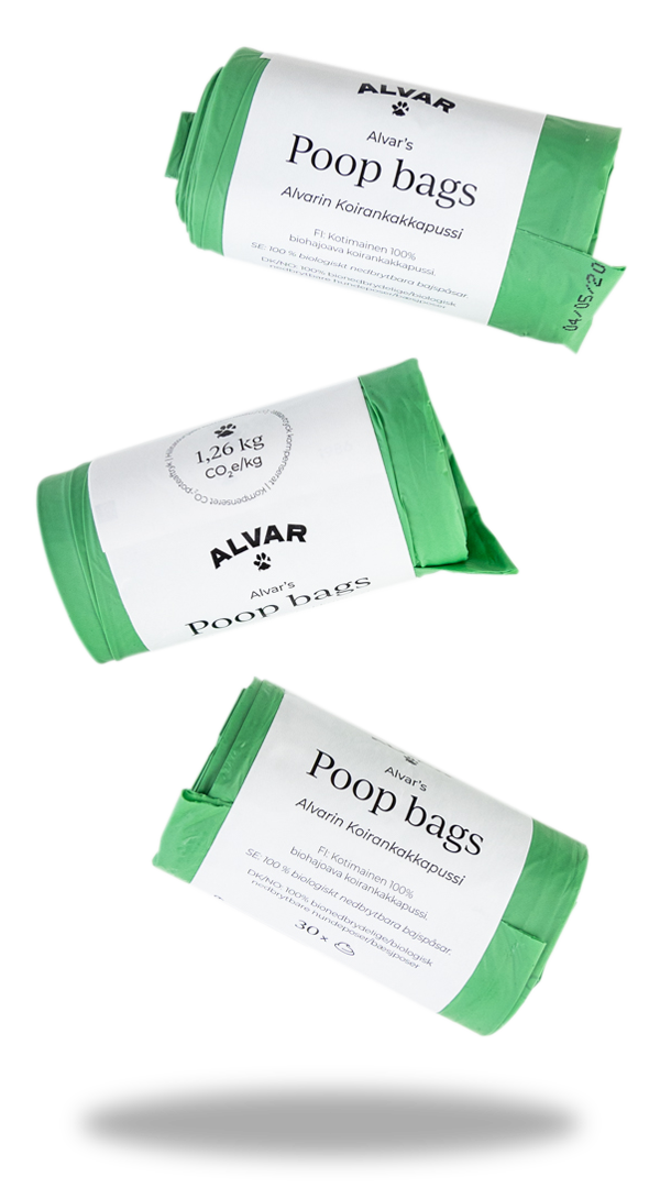 Alvar Pet Kakkapussit 3 x 30 kpl SÄÄSTÖPAKKAUS