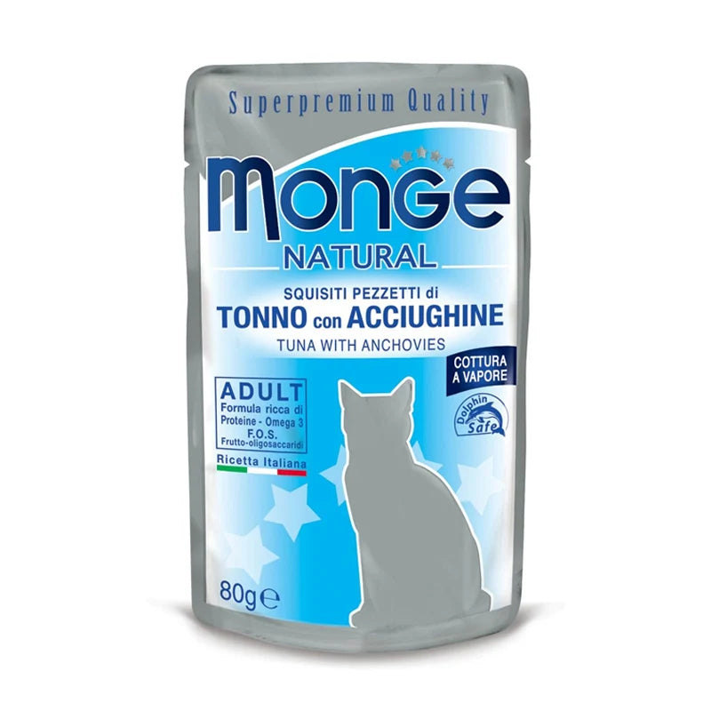Monge Natural Tonnikala-Anjovis 80 g MAISTELUPAKKAUS