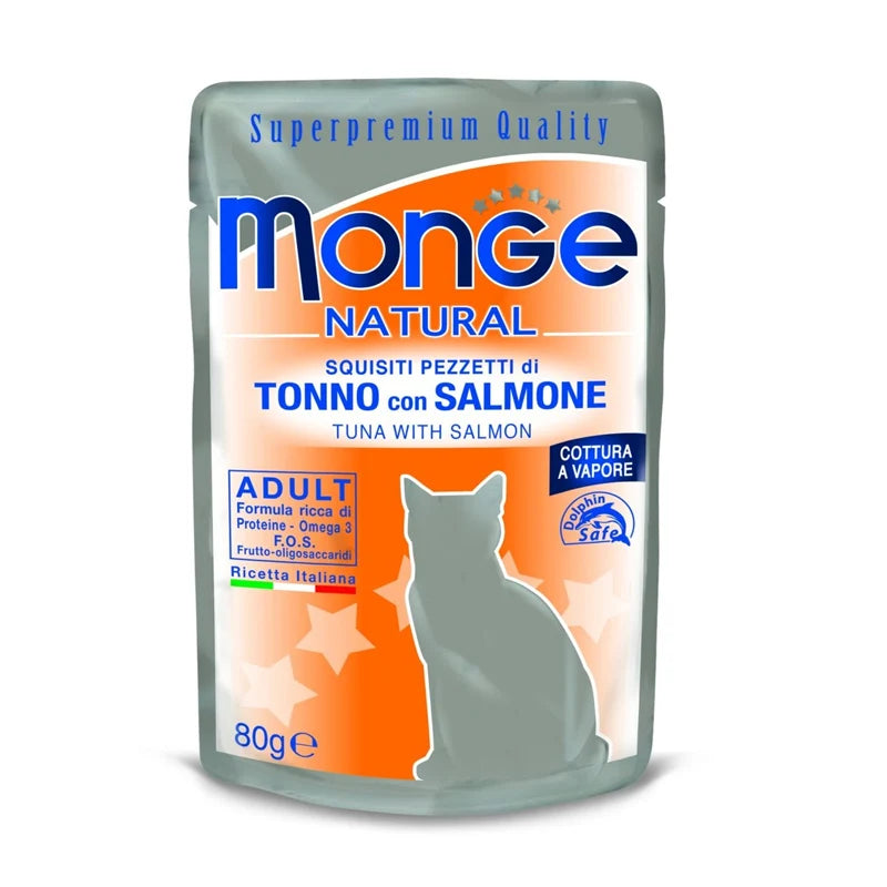 Monge Natural Tonnikala-Lohi 24 x 80 g