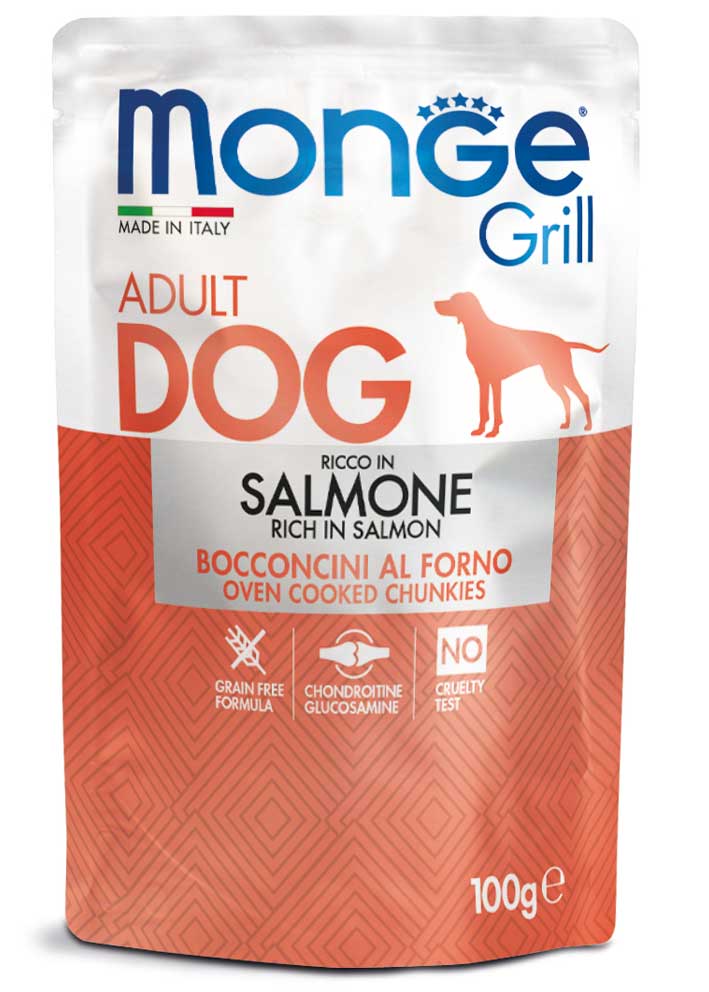 Monge Grill Lohi Koiralle 24 x 100 g