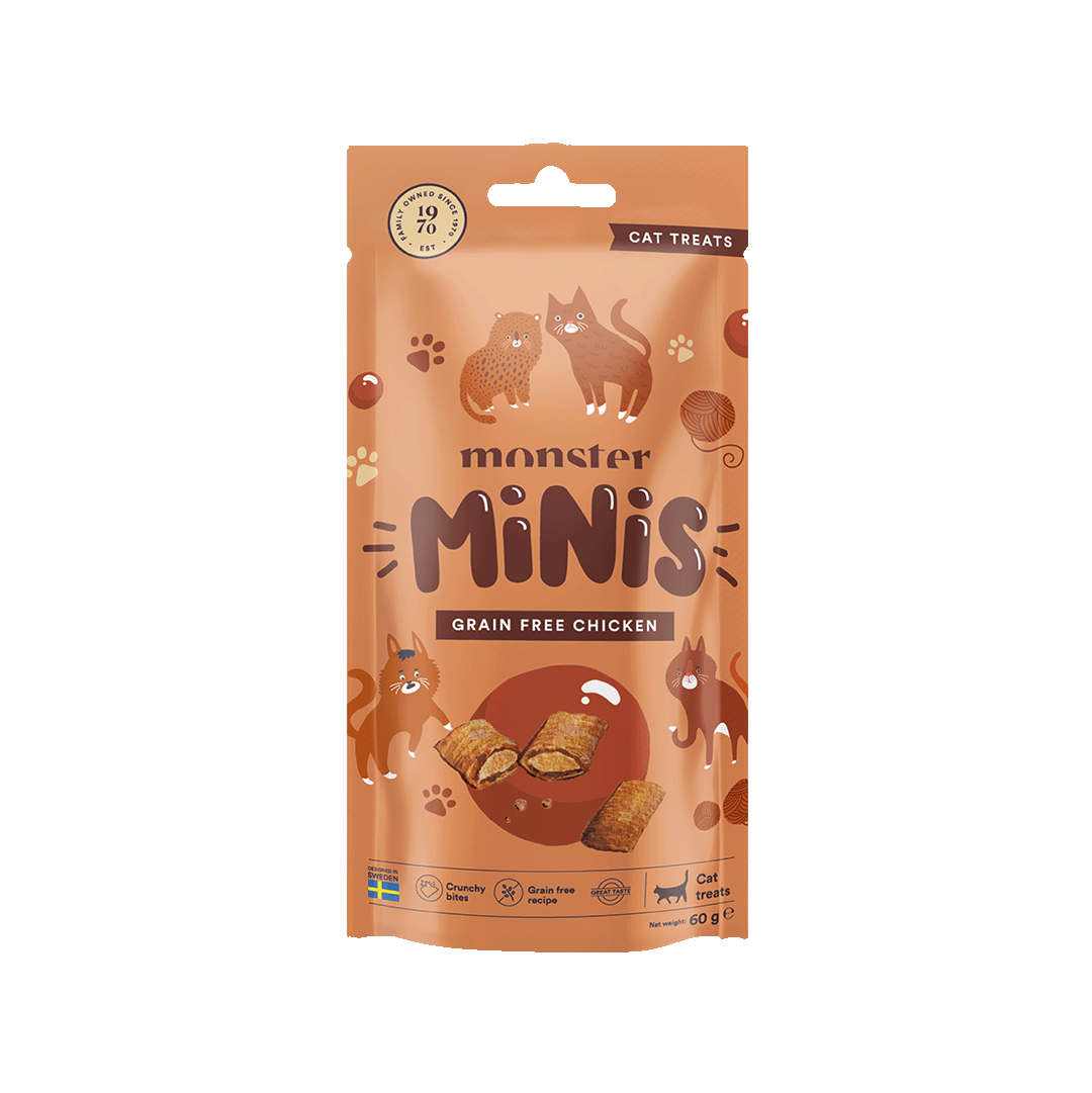 Monster Cat Minis Grain Free Chicken 60 g