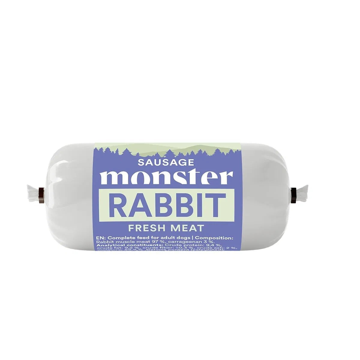 Monster Dog Rabbit Sausage 80 g PÄIVÄYSTARJOUS