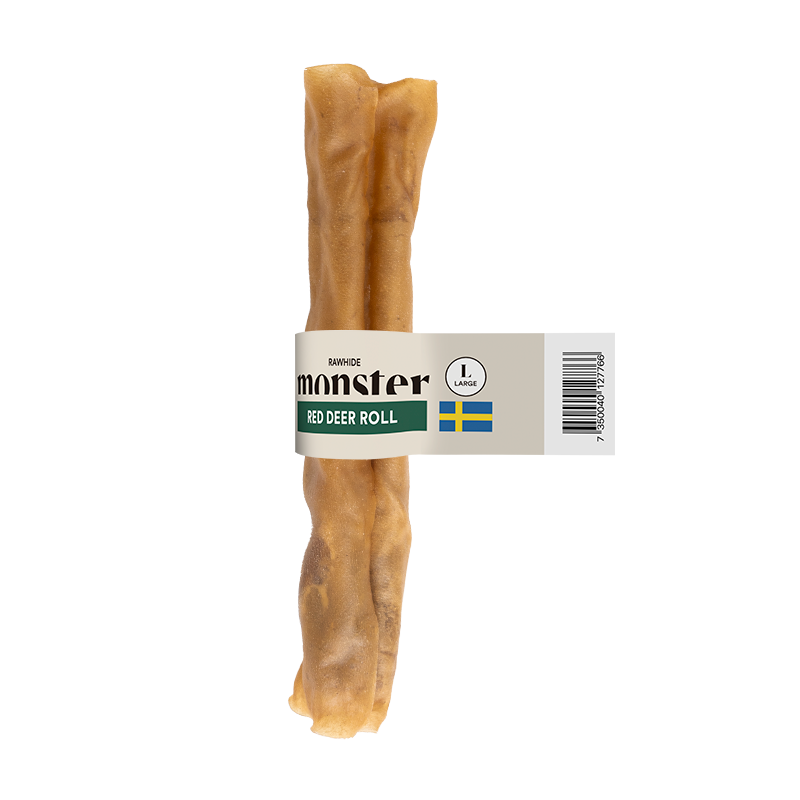 Monster Rawhide Red Deer Large Roll 30 kpl SÄÄSTÖPAKKAUS