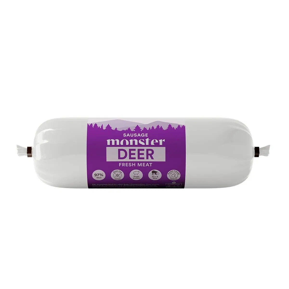 Monster Dog Deer Sausage 400 g