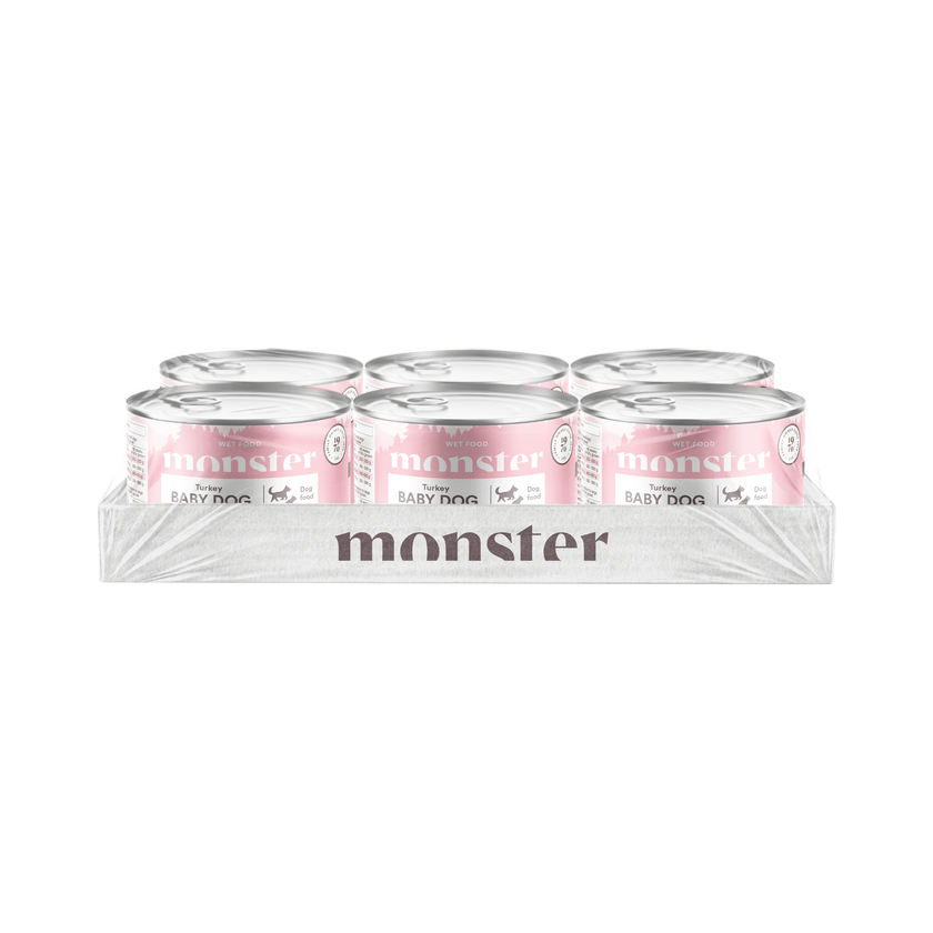 Monster Dog Baby Mousse 6 x 190 g