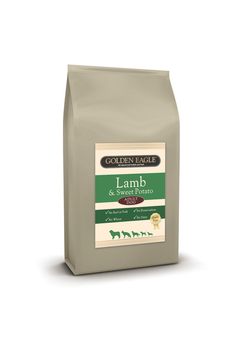 Golden Eagle Naturally Grainfree Hypoallergenic Lammas & Bataatti 10 kg