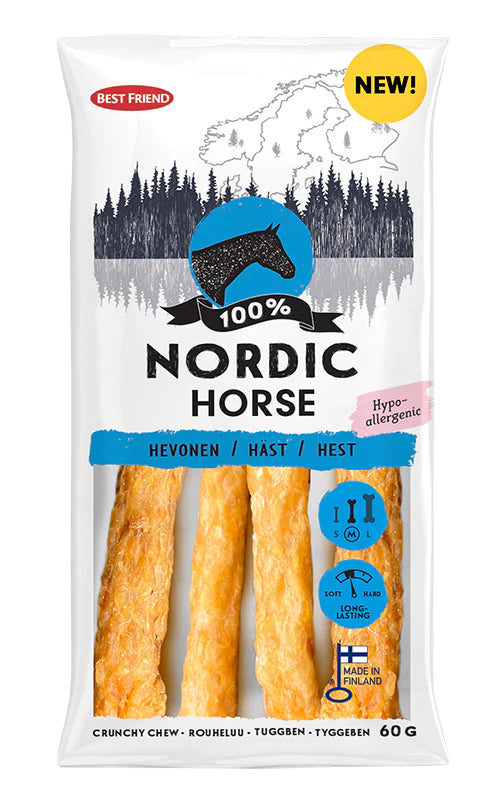 Best Friend Nordic hevonen rouheluu 4 kpl 60 g