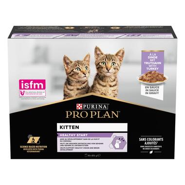 Pro Plan Cat Kitten Healthy Start Turkey 10 x 85 g