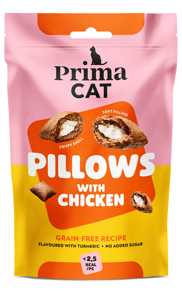 PrimaCat Pillows Chicken makupala kissoille 60 g