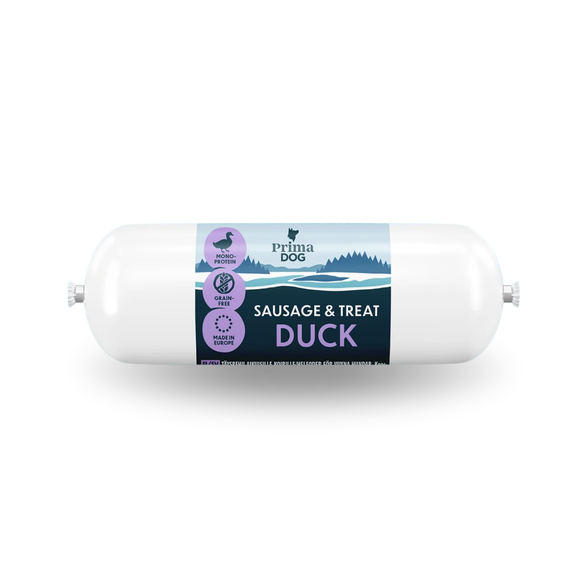 PrimaDog Treenimakkara Ankka koiralle 80 g