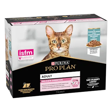 Pro Plan Cat Adult Delicate Ocean Fish 10 x 85 g