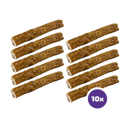 Racinel Hevosennahkainen purutanko koiralle 10 x 35 g SÄÄSTÖPAKKAUS