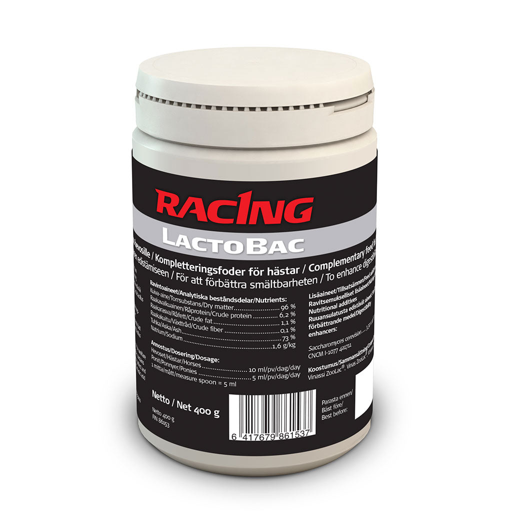 Racing LactoBac 400 g PÄIVÄYSTARJOUS