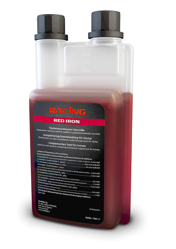Racing Red Iron 1 l PÄIVÄYSTARJOUS