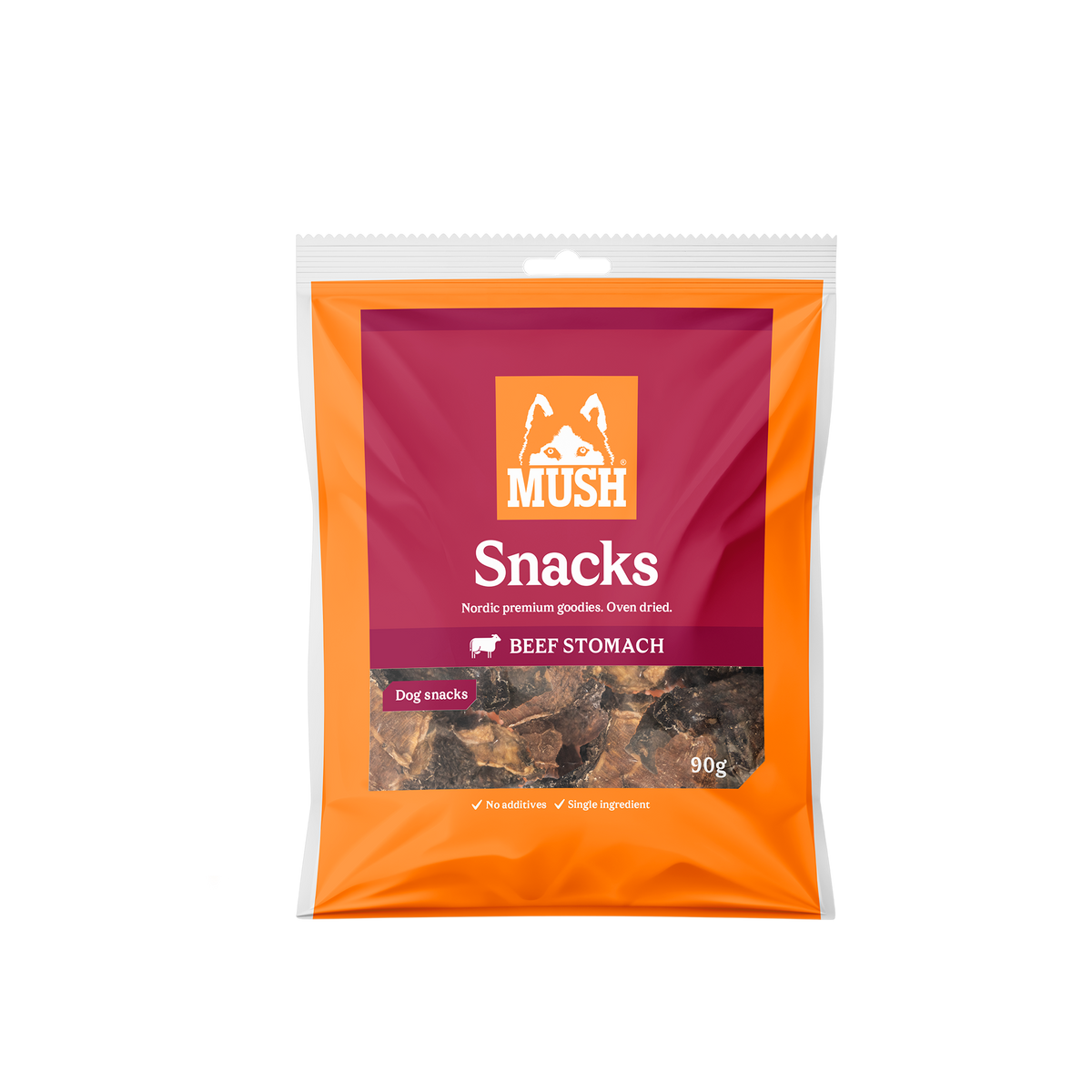 MUSH Snacks naudanmaha 90 g