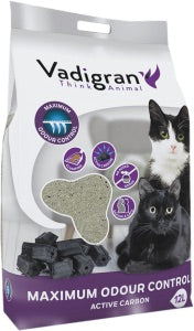 Vadigran Maximum Odour Control paakkuuntuva kissanhiekka 12 L