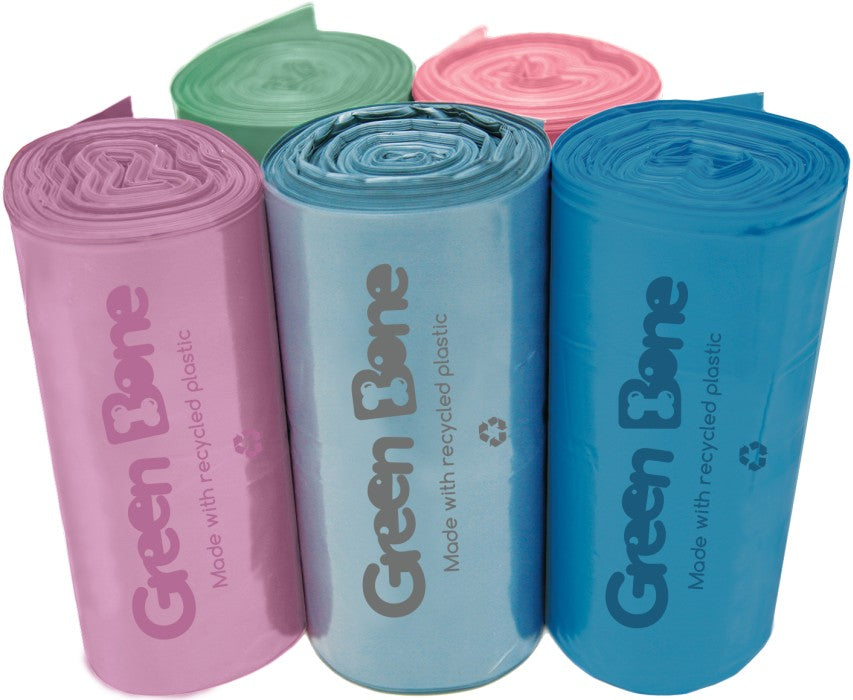 Green Bone Värimix Unscented kakkapussi 70 kpl / 1 rulla