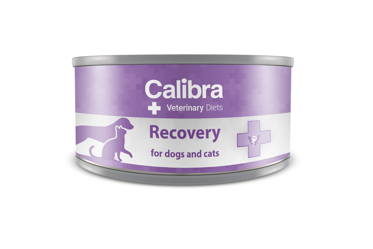 Calibra Veterinary Diet Dog & Cat Recovery märkäruoka koiralle ja kissalle 12 x 100 g