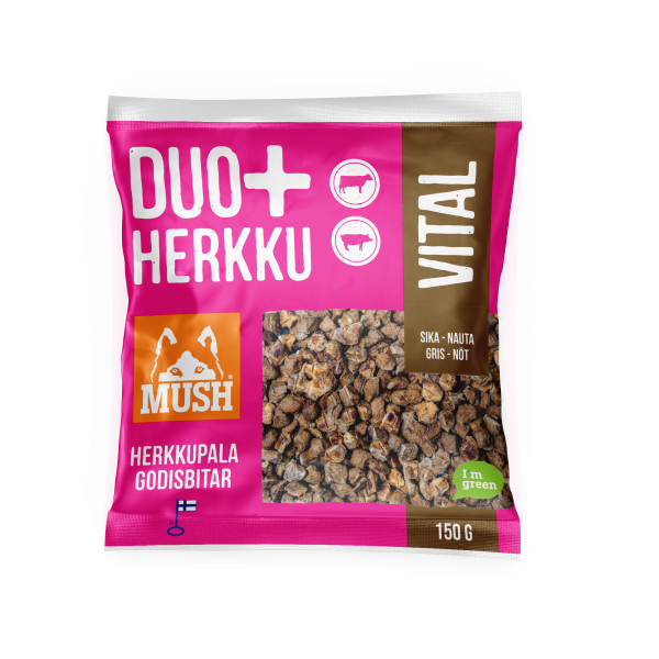 MUSH DUO+ Herkku Vital 150 g