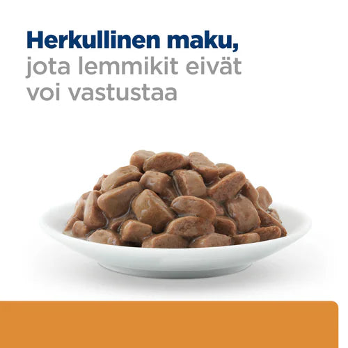 Hill's k/d + j/d Kidney Mobility with Chicken kissalle 85 g MAISTELUPAKKAUS