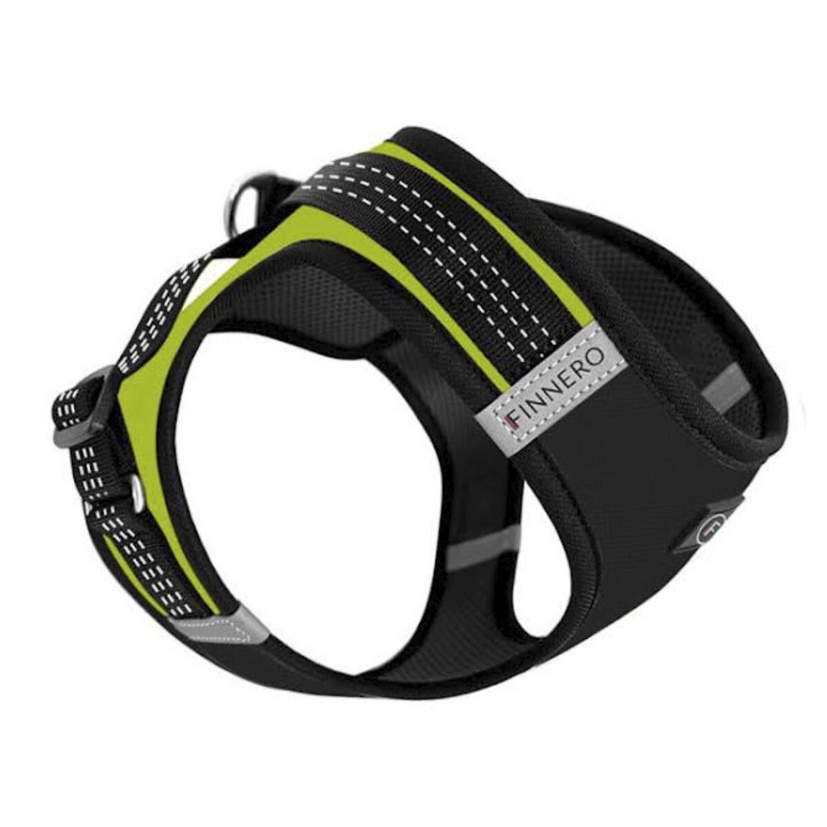 FinNero Hali liivivaljas musta-keltainen XXS