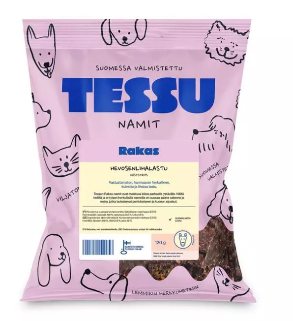 Tessu Rakas Hevosenlihalastu 120 g